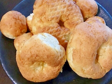 子どものおやつ★ノンフライヤーで簡単焼きドーナッツ